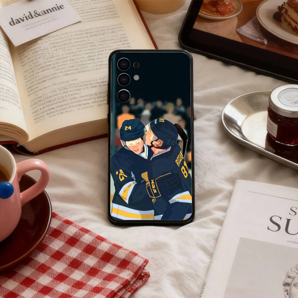 Ice hockey H-Heated R-Rivalry Phone Case For Samsung S 25,24,23,22,30,21,10,9,Ultra,Plus,Lite,FE,4,5 G Soft Black Case