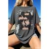 Billie Eilish Block Portrait T-shirt Men Women Oversized Streetwear Y2k Round Neck Short Sleeve High Street Harajuku High Quality Female Male Clothing
