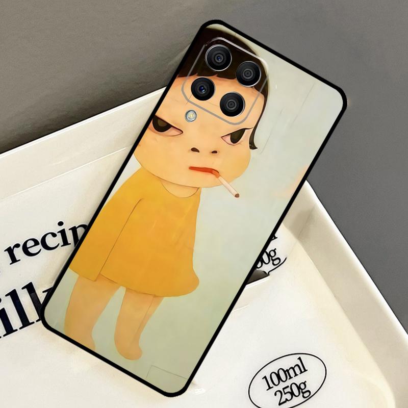 Yoshitomo Nara Hülle Für Samsung Galaxy M21 M31 M14 M34 M54 M33 M16 M36 M56 M53 M13 M12 M32 M52 M15 M55 M35