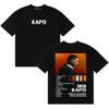 Rapper Kapo Pop Cover Merch T Shirts Unisex Women Double Sided Print Casual Summer Aesthetic Cozy Short Sleeve Tshirt Y2K TShirts
