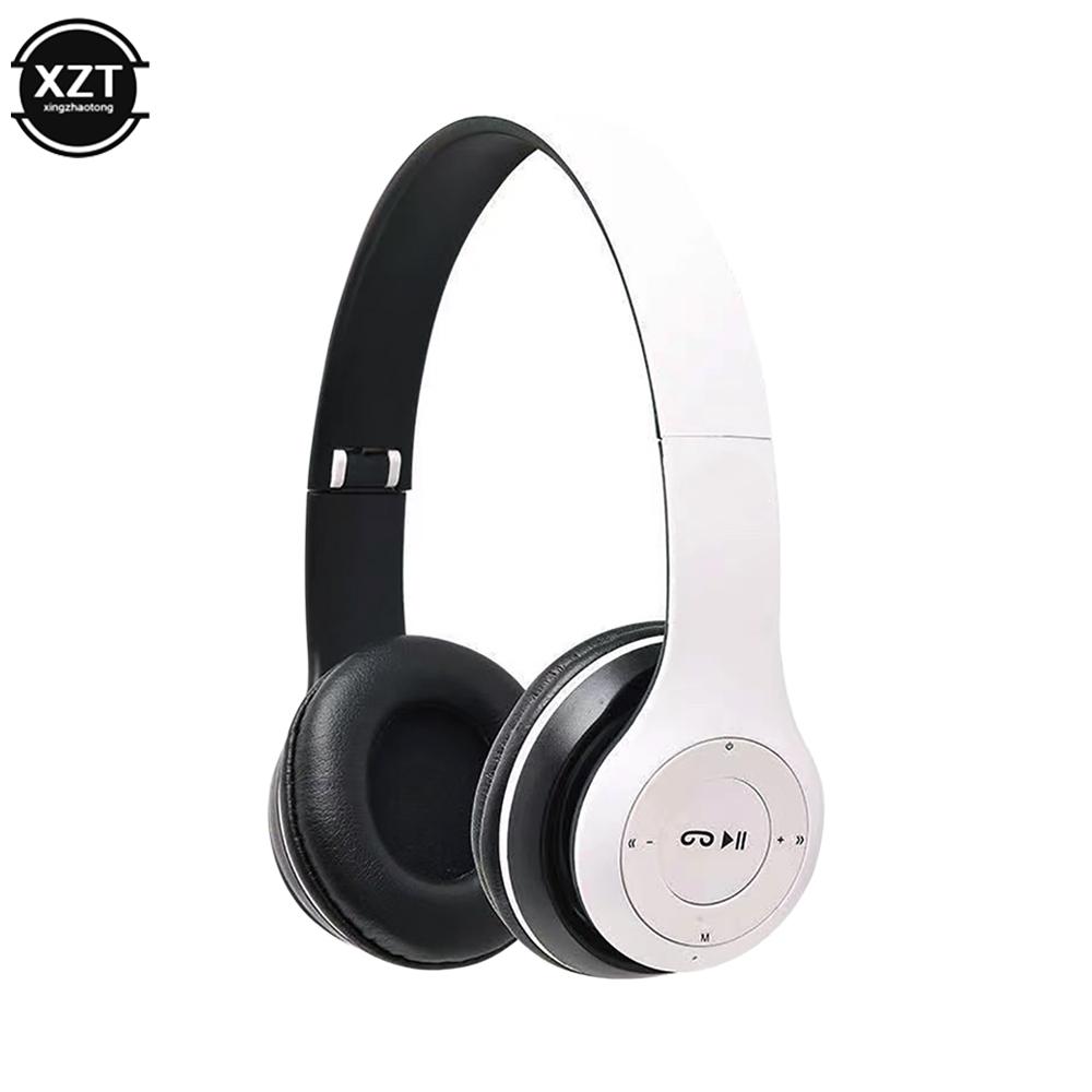 Wireless Headphones 5.0 Bluetooth Earphone Foldable Bass Headsets With Mic with Memory TF Card For iPhone Xiaomi Sumsamg Phone
