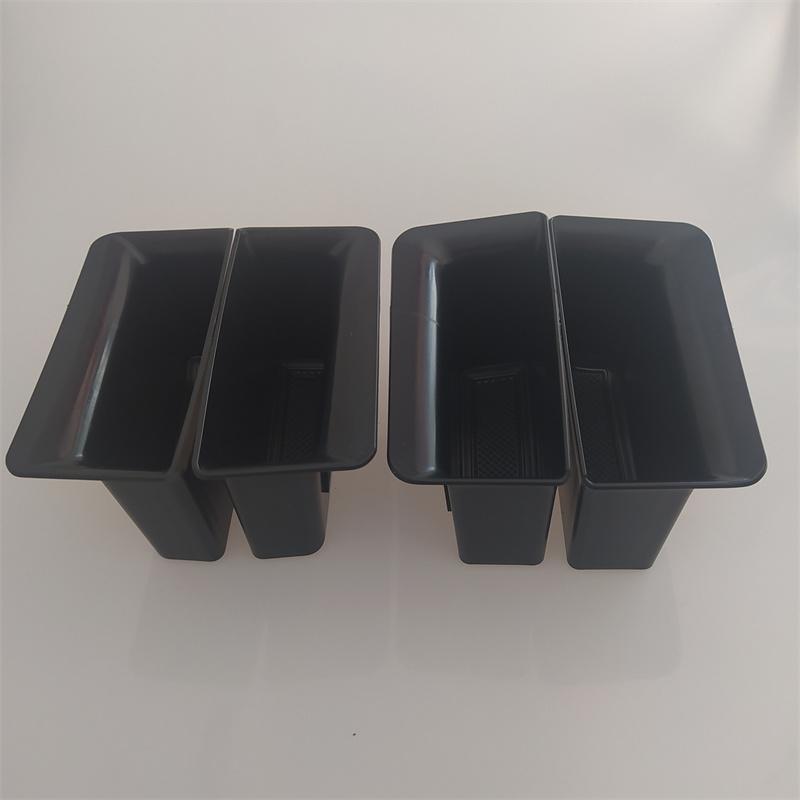 Car Door Storage Armrest Box For Volkswagen VW Golf MK8 8 Golf8 R Gti Gte   Inner Door Handle Container Holder