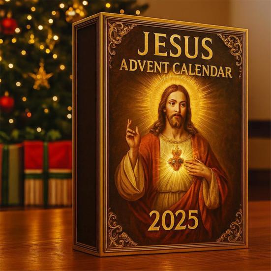 Second Coming Adventskalender 2025 Nedtelling over 24 dager med akrylpyntegjenstander