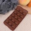 Morsom Mini Bæsj Sjokoladeform 15 Ruter Såpeform Kjøkkenredskaper Stearinlysform Kake