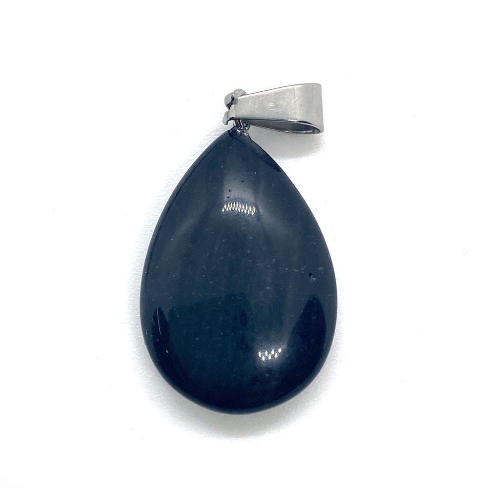 Opal Teardrop Pendant, 17x27mm Stone, Single Hole Melon Seed Buckle, DIY Necklace Jewelry Accessory