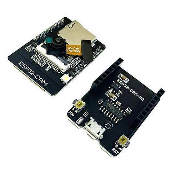 ESP32-CAM Board with OV2640 and WiFi/Bluetooth