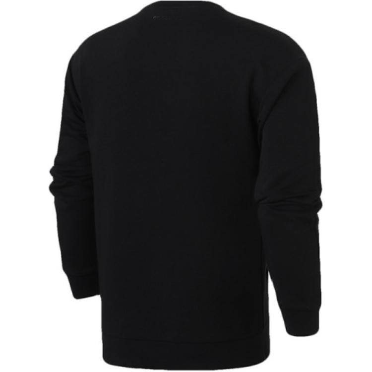 Adidas Neo Comfortable Versatile Pullover Round Neck Soft Sweatshirt Men Sweatshirt Black DM4091