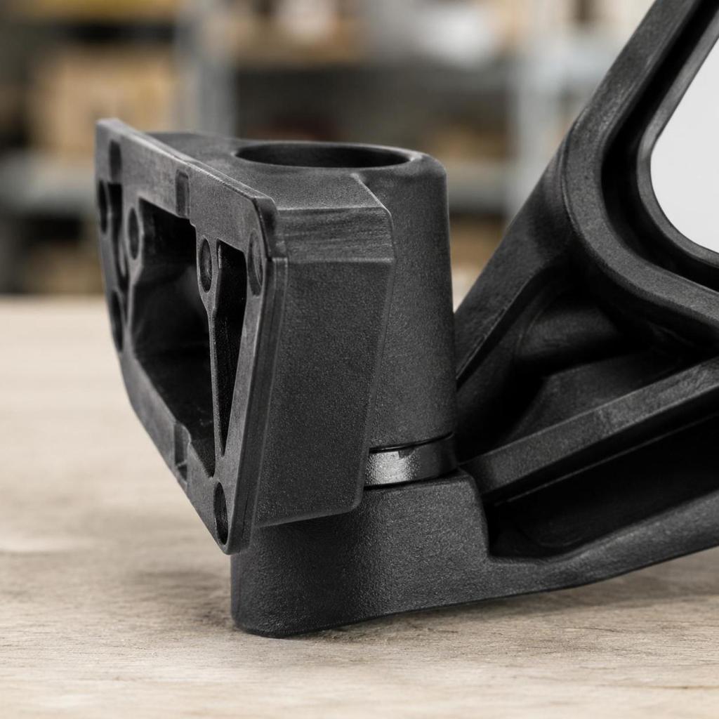 /UTV Side Mirror Fastenon Matte View GeometricShaped Auto Part