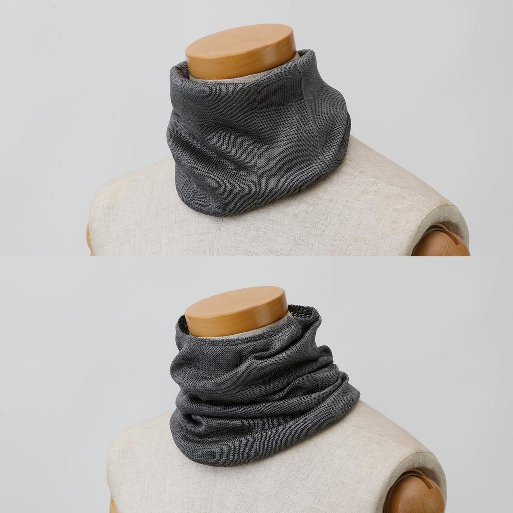 TACHO Silk Neck Made In Silk Neck UV Sun Natural Stylish Dark Cover, Japan, Summer, 100% Warmer, Moisture-Wicking, Breathable, Protection, Cooling,