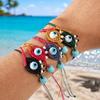 Multi-color Glass Evil Eye Bracelet for Women – Niche Design, Versatile Hand Jewelry with Personality