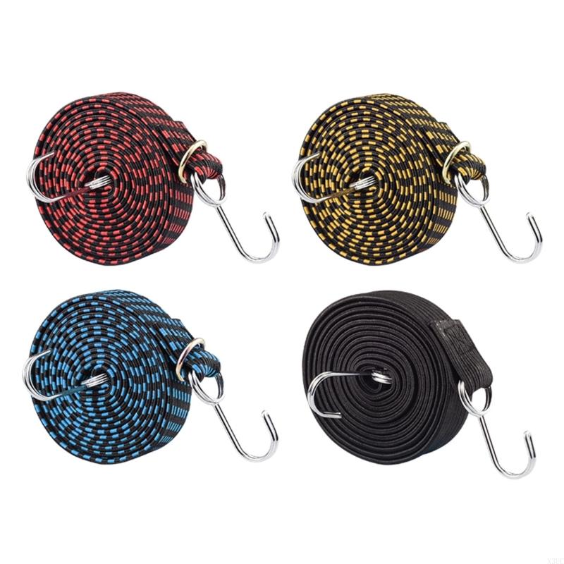 Quick Releases Bungee Strap Motorcycle Cargo Securer Sturdy Travel Solution X3UC