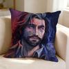 Game CClair OObscur EExpedition   Square DoubleSided printed Pillow Case Bedroom Bedside Pillow Sofa Cushion Cover