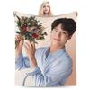 Park Bo Gum KPOP Decke Bogummy Fan Geschenk Weich Bequem Plüsch Überwurfdecke für Sofa Bett Reise Flanell Bettbezug Bettabdeckung