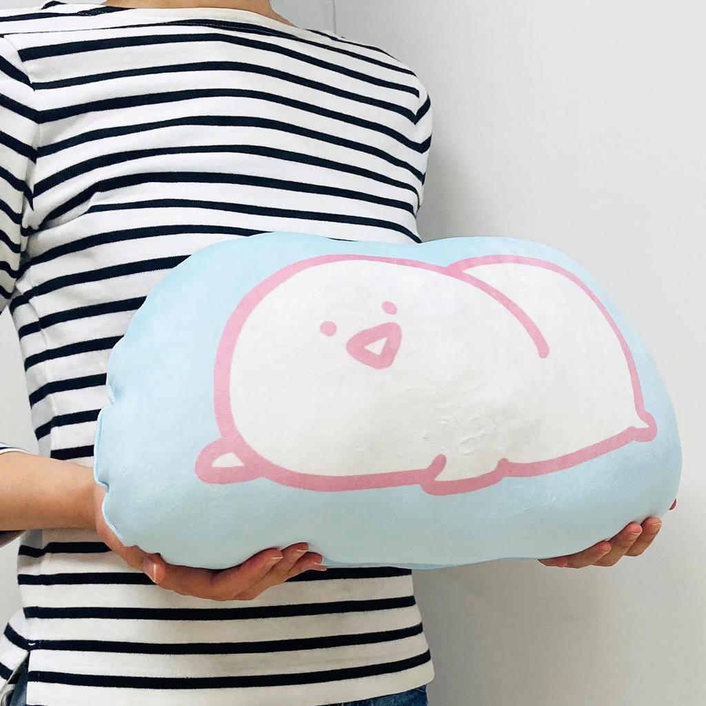 MORIPiLO Body Pillow to with and Squishy Soft and Soft to the Plush Nap Morishita Makura "Obungu Issho" (Stationery Stationery) (Soft Die-Cut Cushion)