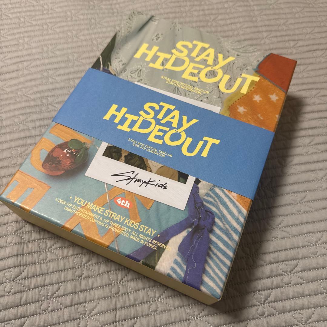 Stray Kids Stay 4th Term Home FC Korea Welcome Kit Complete