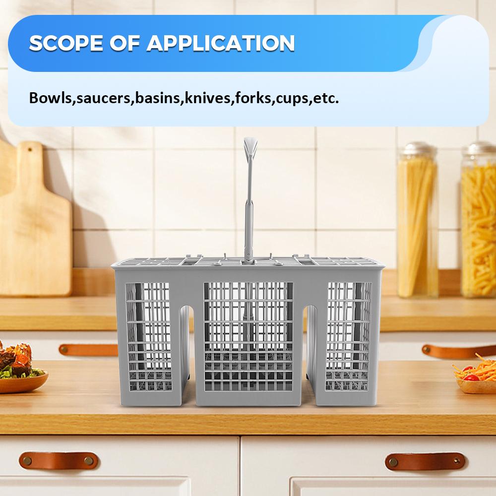 Universal Cutlery Basket For Siemens For Bosch For Maytag For Kenmore For Constructa For Whirlpool For LG Kitchen Storage Dishwashers Cutlery Basket