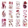 Skin Decoration Party Horror Scar Temporary Tattoos Halloween Tattoo Stickers Fake Tattoo