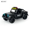 X015 Siyah Araba Jeep Black Panther SWAT Kamyonet Yapı Taşları Çocuklar İçin