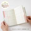 Midori Double Schedule Monthly 22385006 October Planner, 2026, B6, Money, Pink, (Starts 2025)