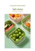 Microwaveable Cartoon Bento Box - Double-Layer Plastic, Compartmentalized for Student Lunches/Fruit