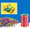 DIY  Building Blocks Smart Building Block Stick Set Children's Puzzle Assembling and Inserting Diy Toy Magic Wand