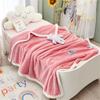 Thickened Milk Velvet Blanket Keep Warm Shawl Blankets for Beds Portable Sofa Office Nap Throw Blanket Bedroom Decor Bed Cover