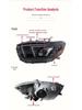 07-11 Toyota Highlander LED Headlight Assembly with Sequential Turn Signal
