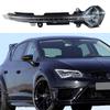 2Pcs  Dynamic LED Turn Signal Side Mirror Indicator Smoked Lens for Seat Leon MK3 5F 2013- Ibiza MK5 Arona 2017-