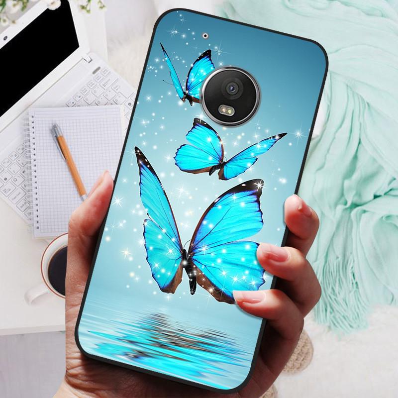 Pro Motorola Moto G5 Plus Pouzdro Černý Kryt Lev Vlk Silikonový Měkký Zadní Kryty Pro Moto G5 Plus Pouzdro Na Telefon G5+ Ochranný Kryt