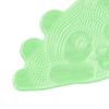 Shower Foot Scrubber Mat Silicone Bath Wash Pad for Hotel Men and Women Gym