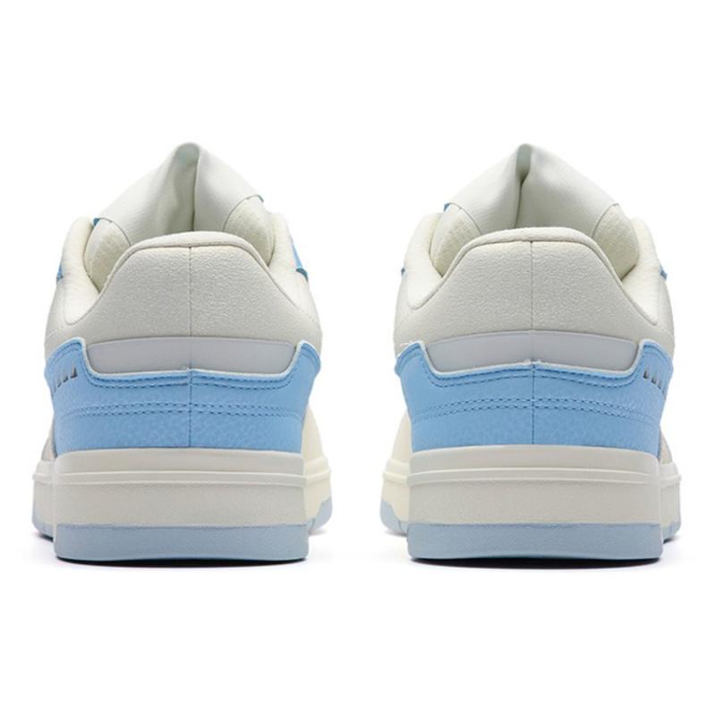 Anta Qiuyou Wear-Resistant Low-Top Skateboard Shoes Men's White Blue Sneakers 112238077-4