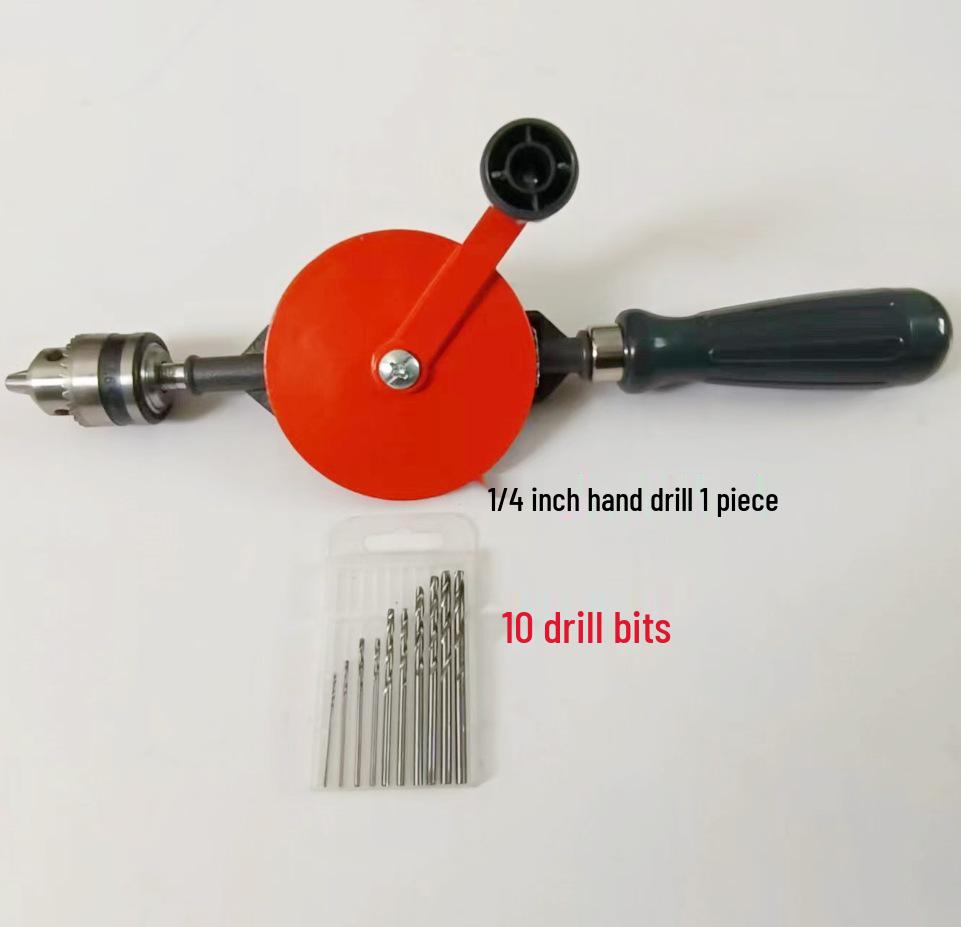Multifunctional Hand Drill: DIY Woodworking & Manual Hole Puncher
