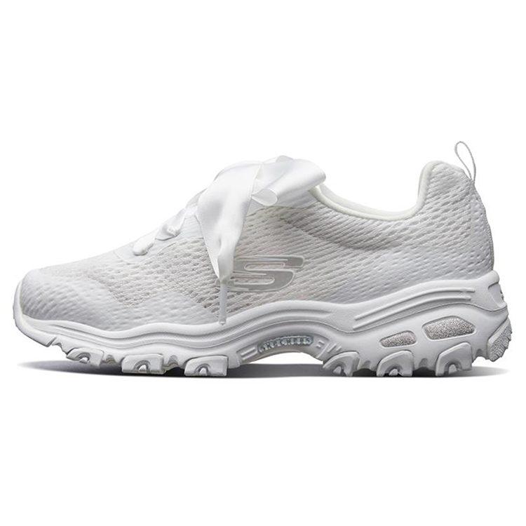 Skechers D'lites 1.0 Gs White Women's 66666196-WHT