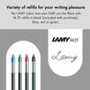 Lamy Safari Twin Pen EMR All Black Stylus and Ballpoint Pen for Many Android Devices Ergonomic Grip Write and Draw On Digital Media and (POM Tip) -