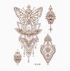 W-0738-S Temporary Stickers, Body Decals for Party Favors, Crafts and Events