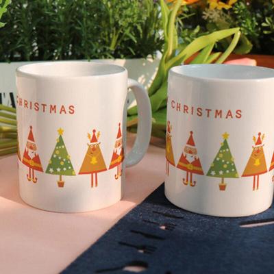 ce230-Design Mug 2p-Christmas Santa Rudolph