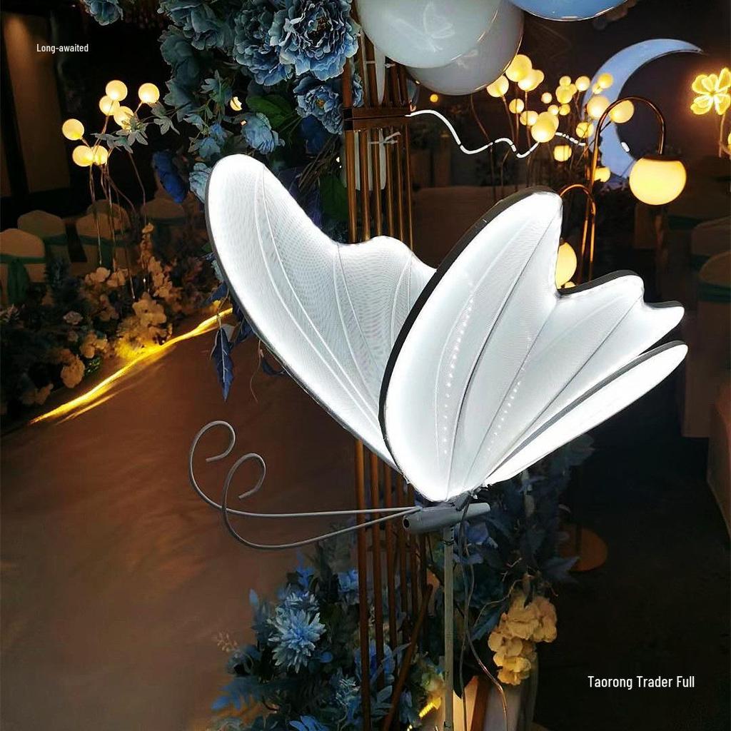 2025 Wedding Props: Butterfly Ceiling Decoration for Stage, Path, and Table
