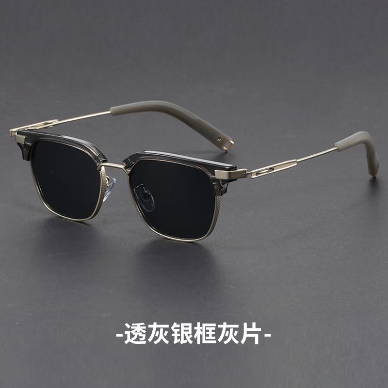 Luxury Rectangle Men's Sunglasses Retro Metal UV400 Protection Sun Glasses Male Classic Outdoor Driving Shades Summer Glasses
