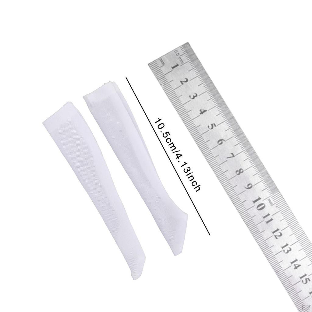 1/6 Scale Casual Tube Stocking, Cosplay, Mini Athletic Socks for 12 inch Figures