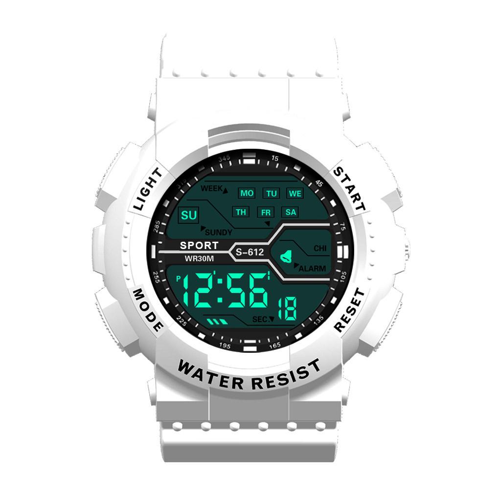 Sports Digital Electronic Watch 55mm Large Dial Sport Watch Outdoor Multifunction Watches Clock for Men Teen Student