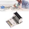 Computer Motherboard Type E Adapter Compact USB3.1 10G Type E 90 Degree Steering Elbow