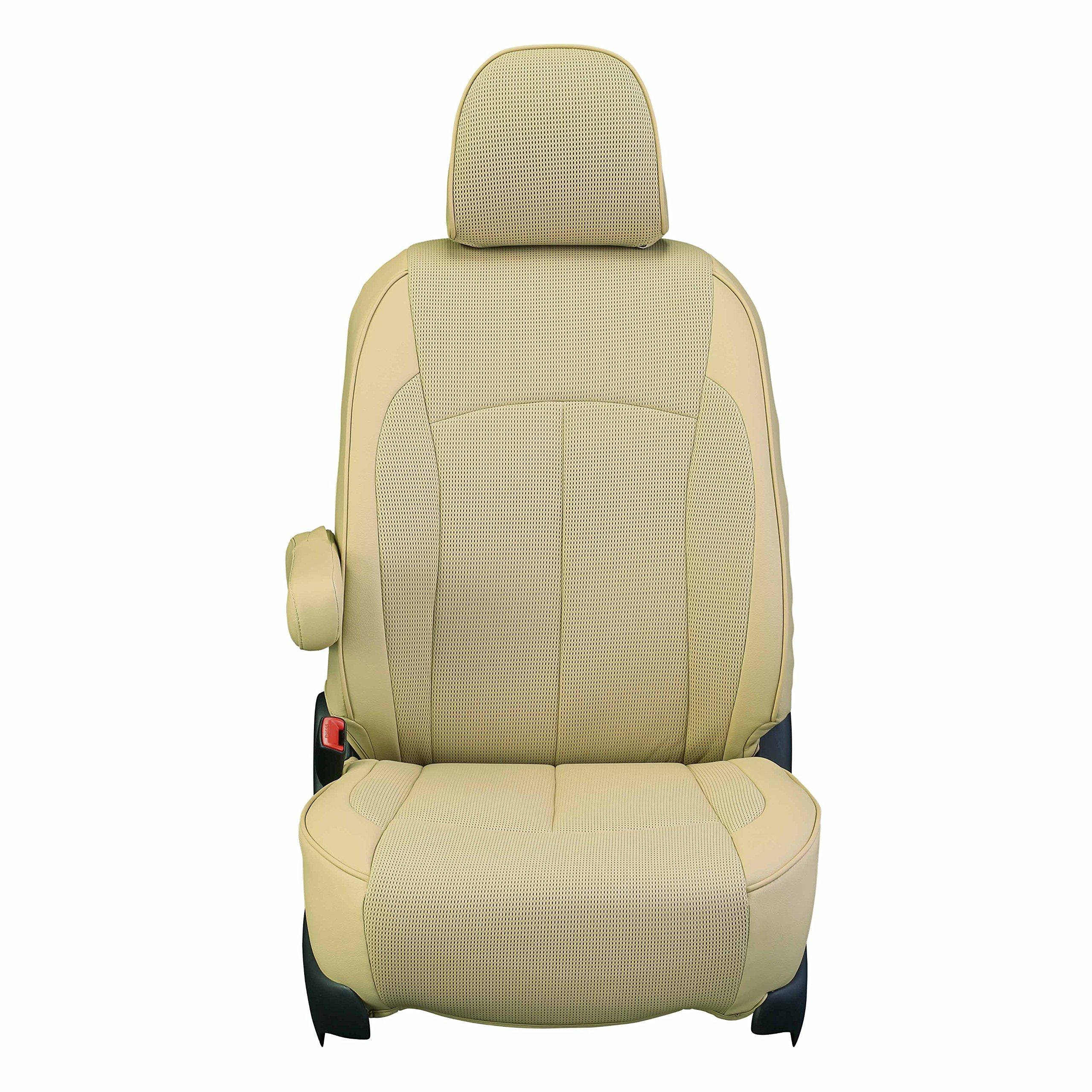 

Clazzio Полный комплект чехлов на сиденья для Toyota Caravan Wagon июнь 2012 R7 август 2012 Toyota Caravan июнь 2012 R3 октябрь Air Tan (2012) - (2025) /