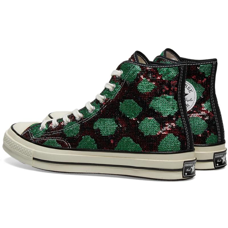 Converse Chuck 70 Comfortable Vintage High Top Canvas White & Green