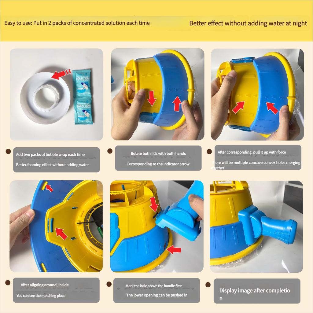 Luftpistole Kreative Handheld Luftblasenmaschine Outdoor Blasenpistole Spielzeug für Jungen Mädchen Kinder Neuer Typ Kreatives Kinder-