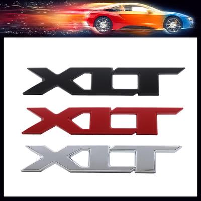 Litera XLT Premium 3D pentru aripa mașinii, portbagaj, capotă spate Decal Emblema Insignă Autocolant Accesorii