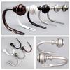 Metal Curtain Tiebacks, 2Pack  Holders for Secure and Neat Drapery Display