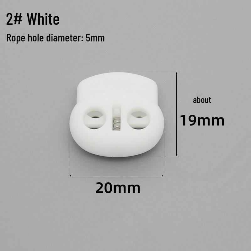 Snur elastic pentru copii, cataramă pentru nas de porc cu două găuri pentru jachete, pantofi și pălării