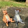 PVC Realistic Pet Figurines Lifelike Cat Action Figures Exquisite Simulation Pet  Kids Doll Toy
