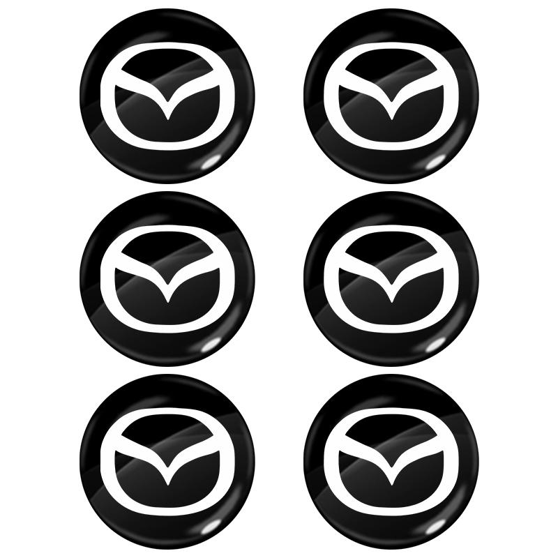 

Наклейки на замочную скважину автомобильного замка Защита дверного замка Автомобильные 3D-наклейки Для Mazda 6 3 CX5 5 2 323 CX7 Demio Atenza Axela MX30 CX30 CX3 CX9 RX8 RX7 6pcs