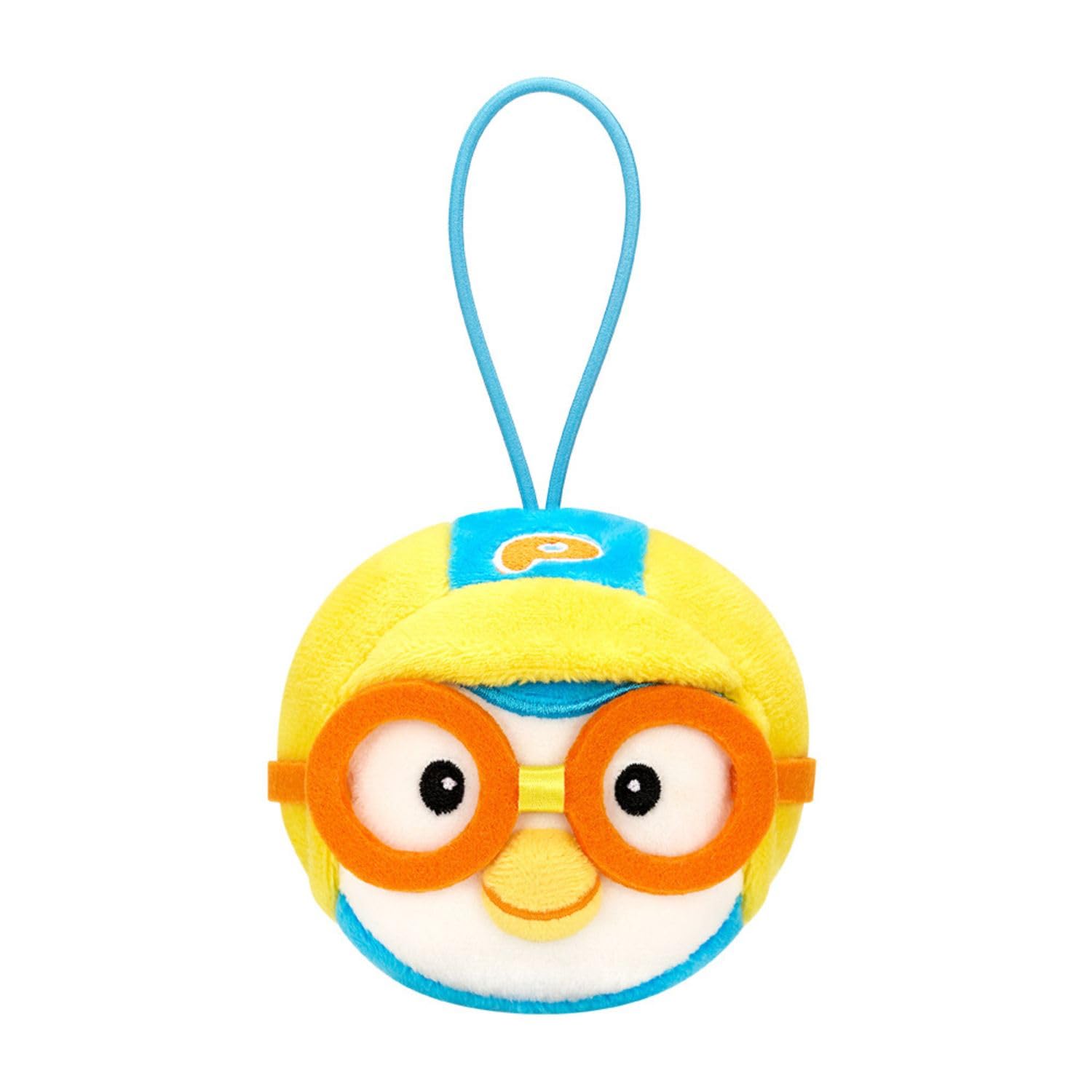 

Pororo Pom Pom Plush Keyring - Pororo